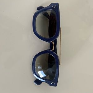 Navy Celine Aviators
